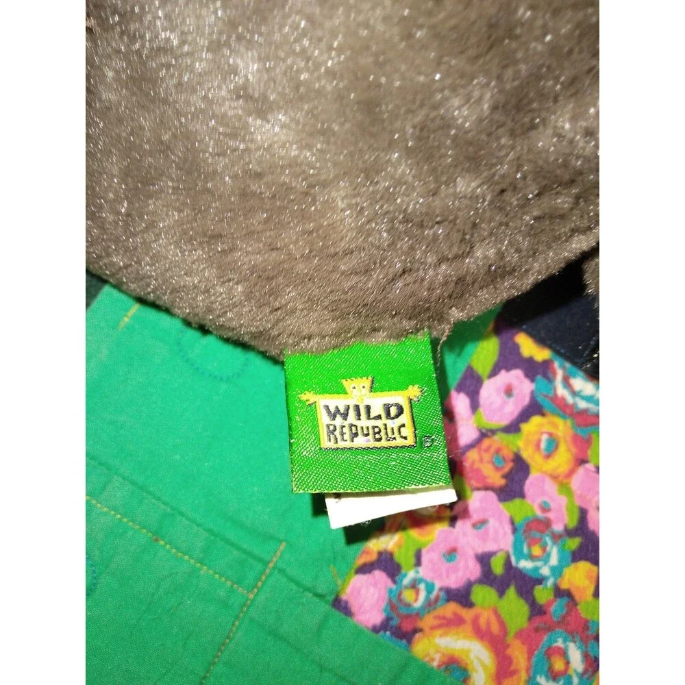 Wild Republic 2012 Cuddlekins Brown Woolly Mammoth Plush Prehistoric Animal